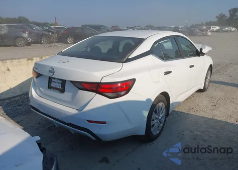 2025 Nissan Sentra S z USA, uszkodzony, nr VIN 3N1AB8BV8SY267453